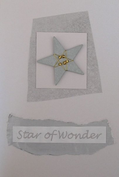 Beaded Star (Handmade Christmas Cards)