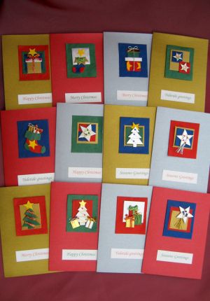 Metallic (Handmade Christmas Card Sets)