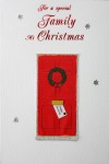 'Christmas Wreath'
Handmade Christmas Card