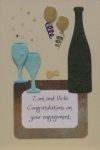 'Champagne Celebration'
Handmade Engagement Card