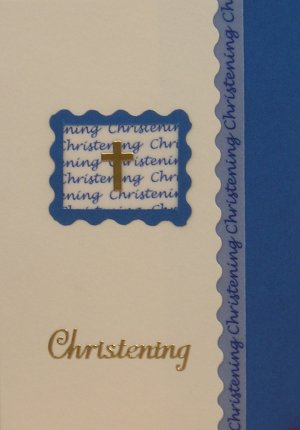 Christening (Handmade New Baby Cards)