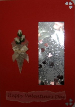 Shaker Valentine Hearts (Handmade Romantic Cards)