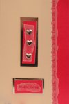 'Love Heart Trio'
Handmade Romantic Card
