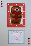'Love Bear'
Handmade Romantic Card