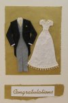 'Wedding Couple'
Handmade Wedding Card